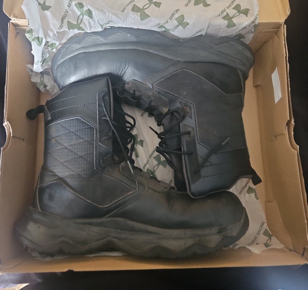 Under Armour Black Tactical Boots
